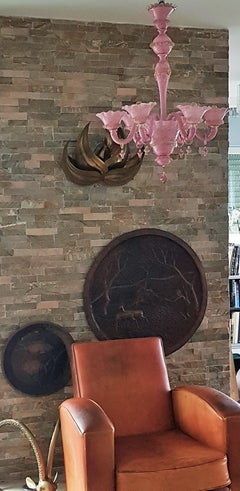 Muranoglas-Kronleuchter aus der Mitte des Jahrhunderts, Italien, 1960er Jahre