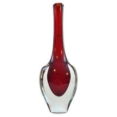 Mid Century Murano Glass Sommerso Vase - Italien - CIRCA 1950er Jahre