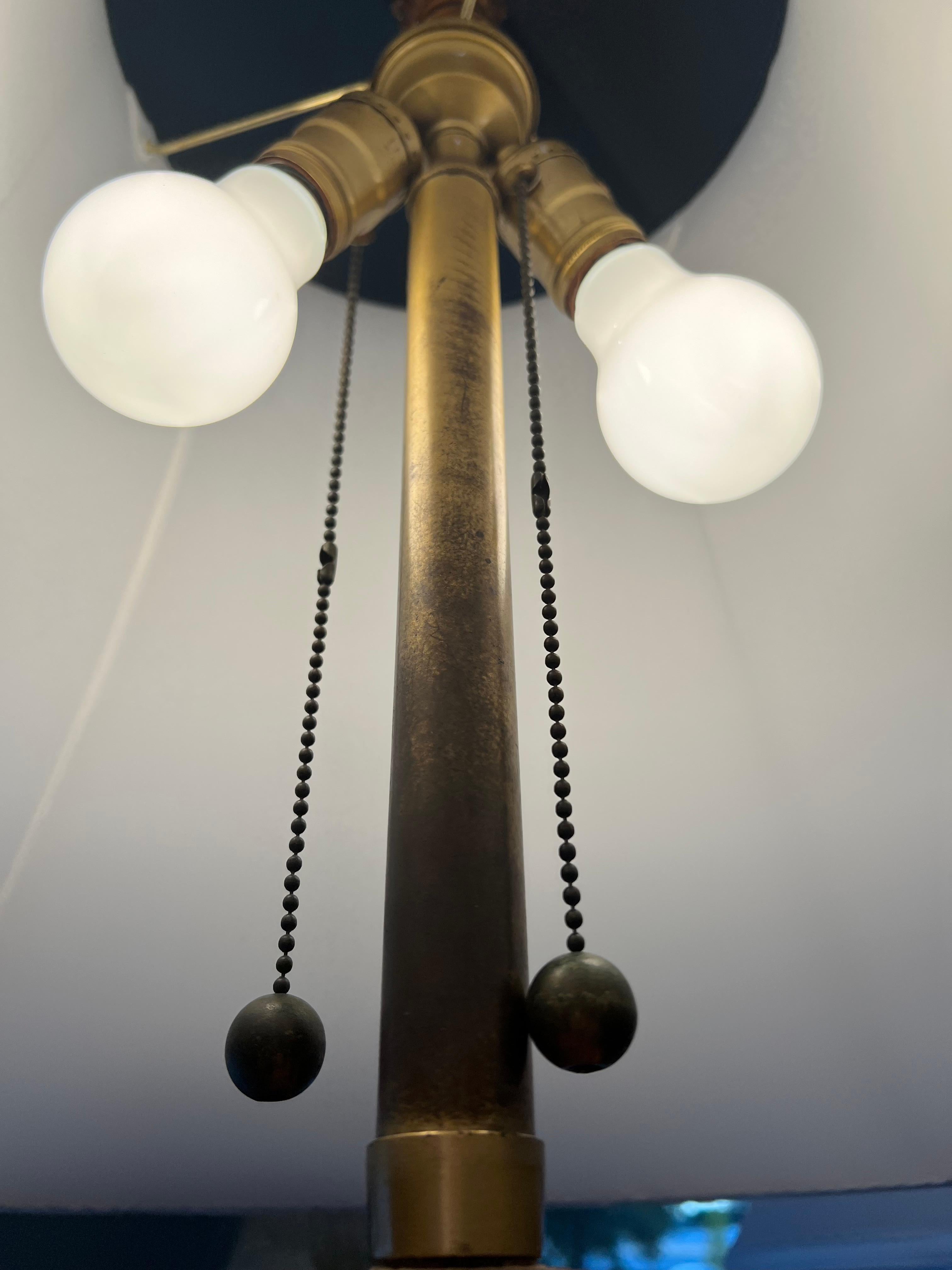 Italian Mid-Century Murano Table Lamp For Sale