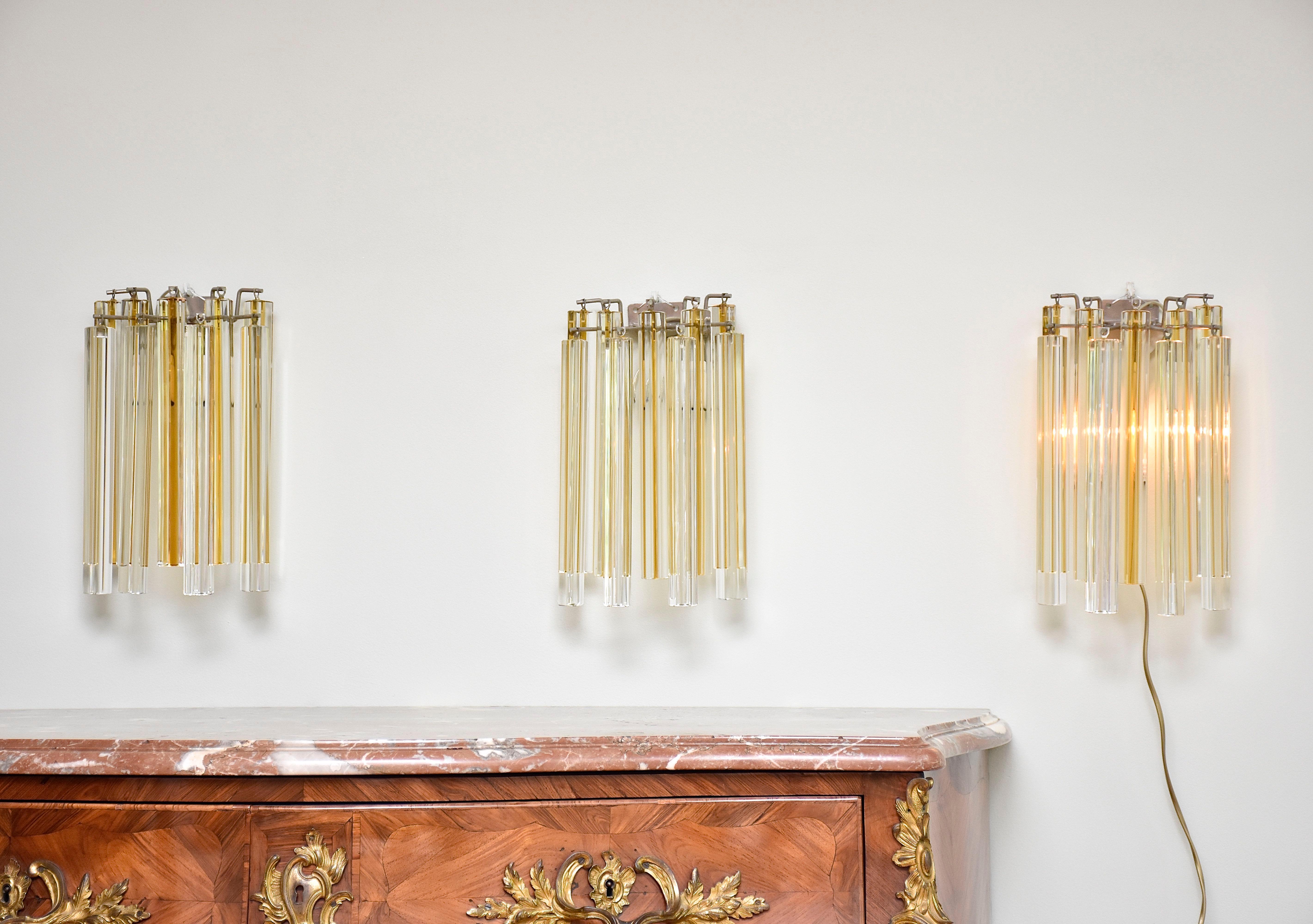 
Beautiful and original Murano wall sconces 