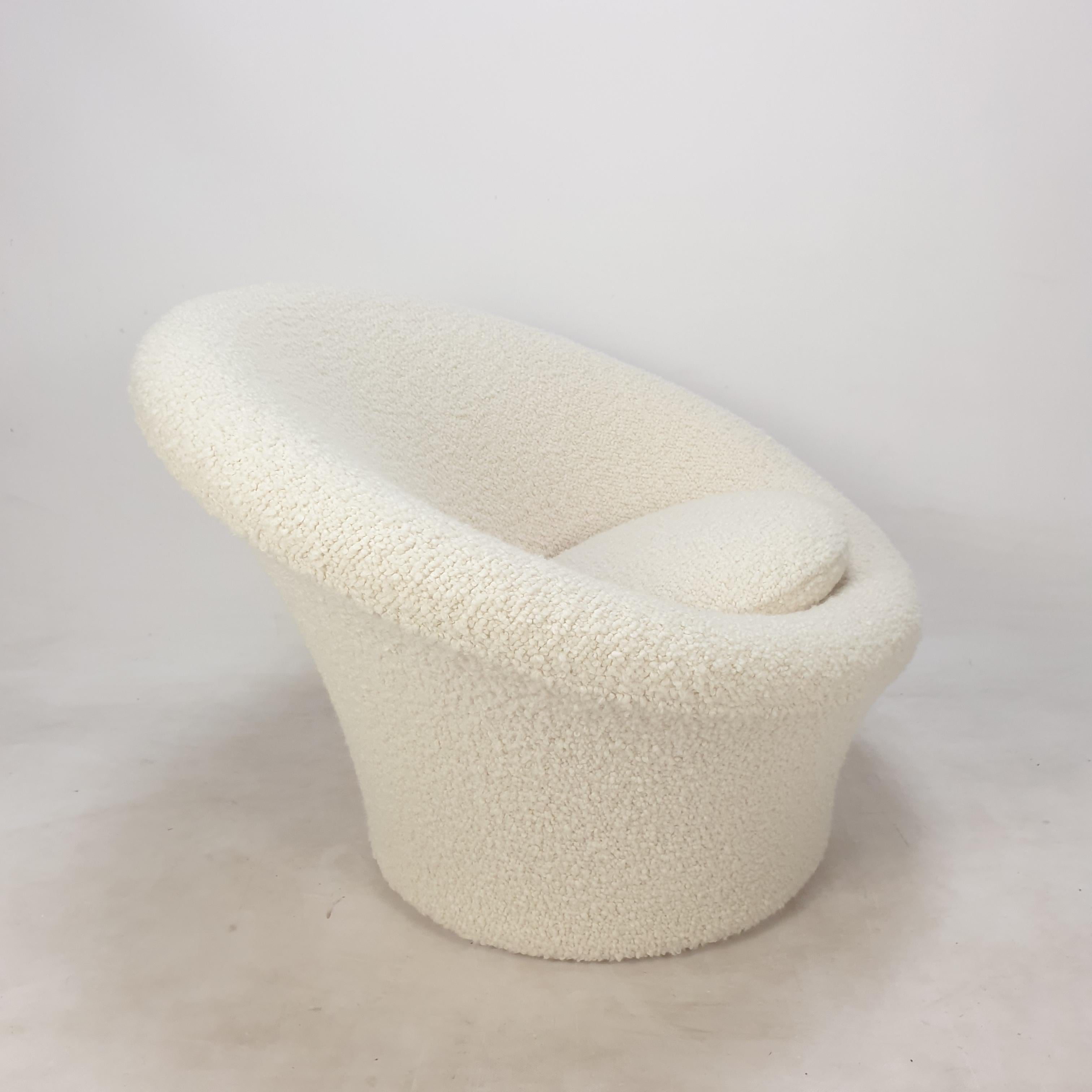Mid-20th Century Mid Century Mushroom Armchair and Ottoman by Pierre Paulin for Artifort, 1960s
