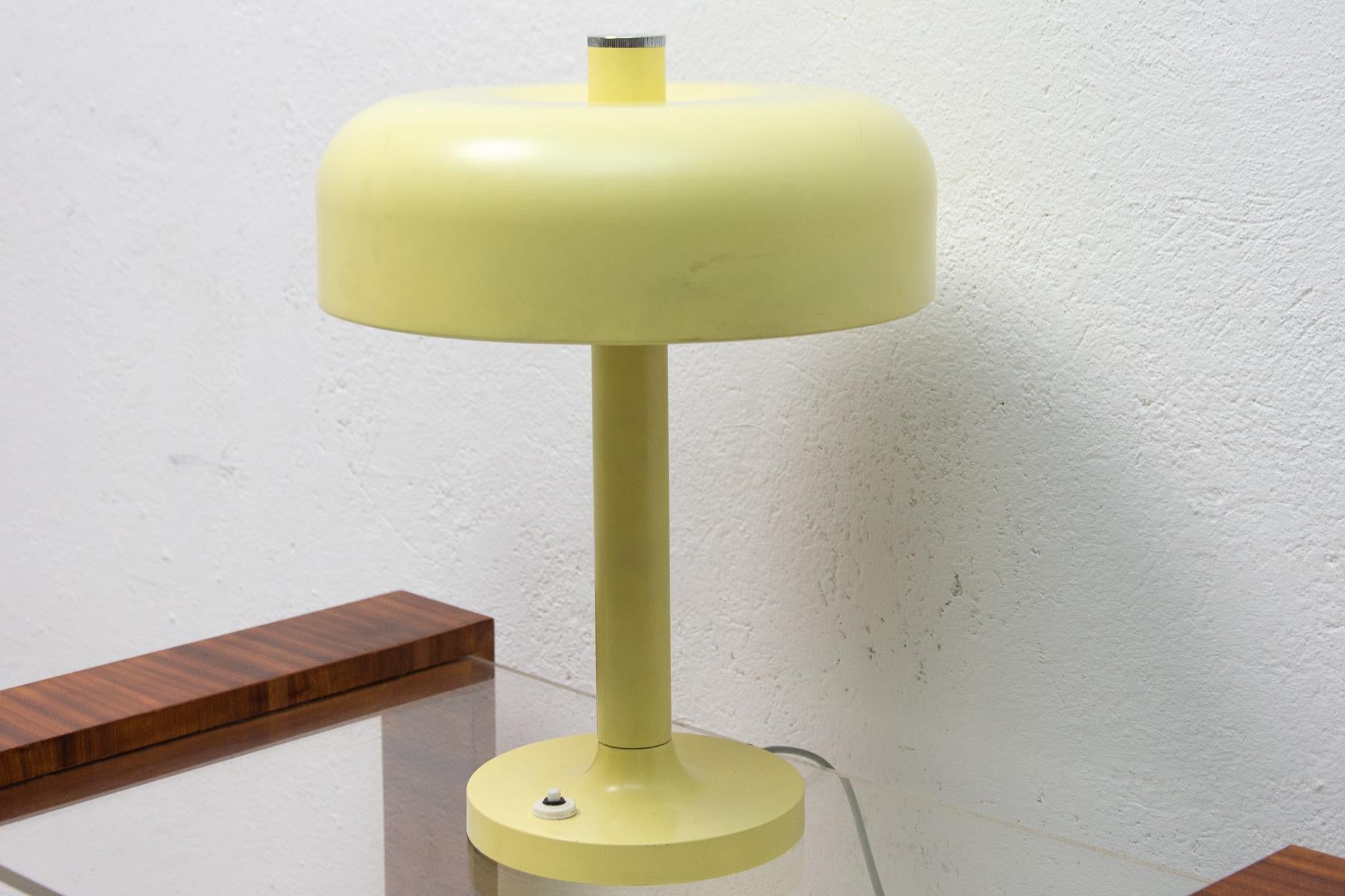Mid Century Mushroom Desk Lamp, 1960´s, Czechoslovakia In Good Condition In Prague 8, CZ