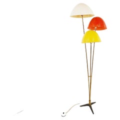 Mid century mushroom floor lamp, 1950s