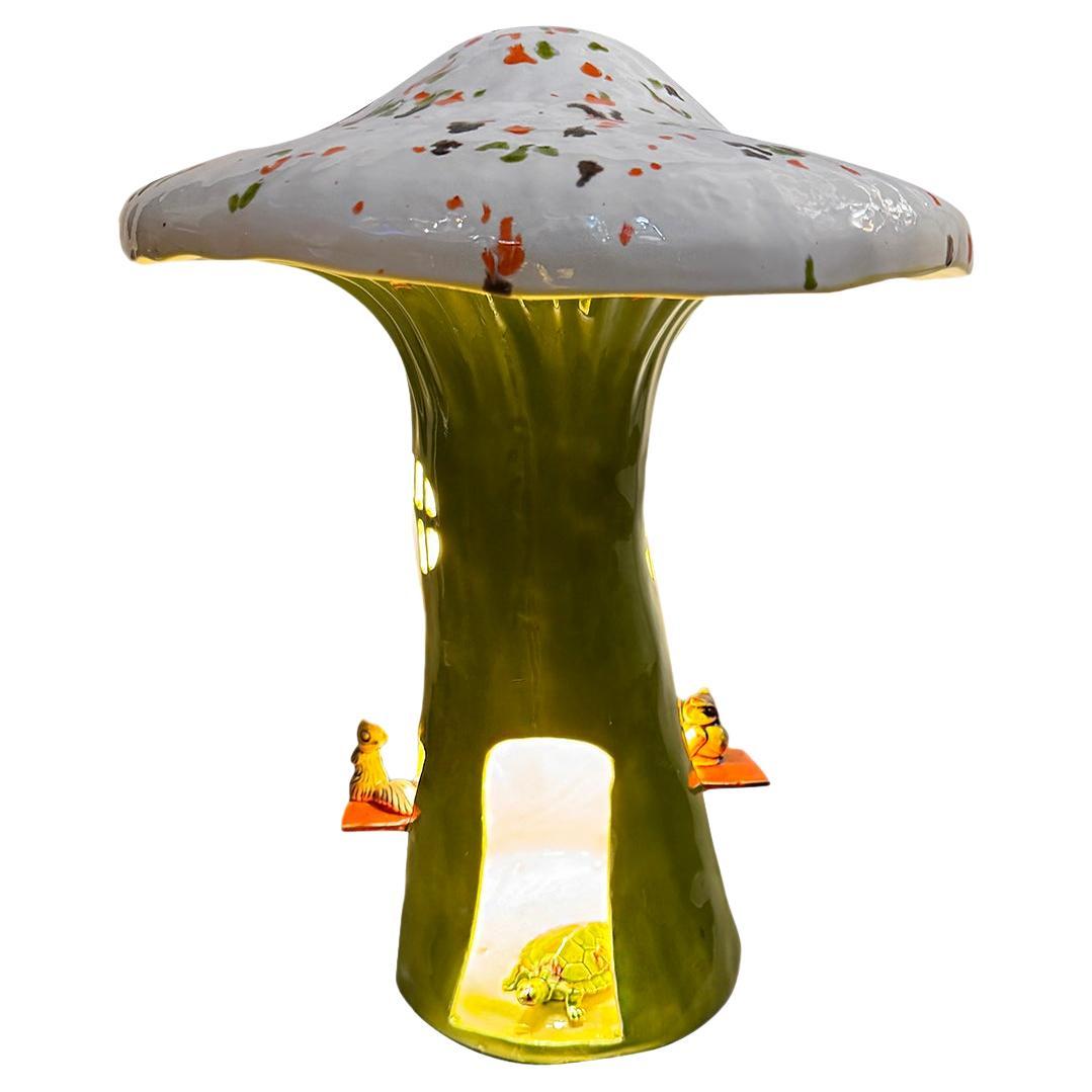 Mid Century Mushroom Lamp in vendita