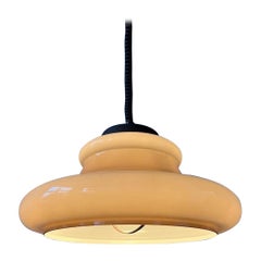 Mid Century Mushroom Pendant Lamp by Herda, 1970s