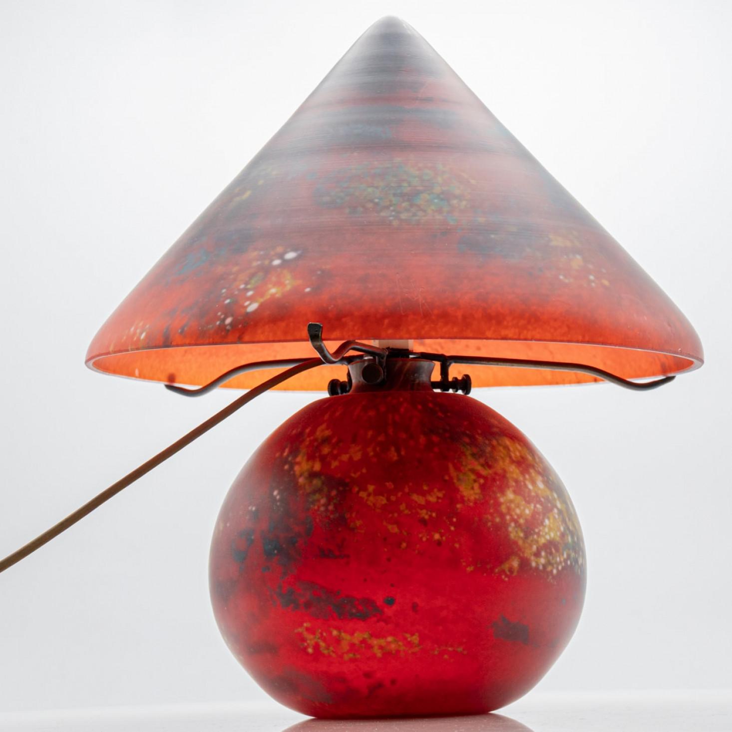 Lámpara de mesa en forma de seta de mediados de siglo Tief, Francia finales del siglo XX en venta