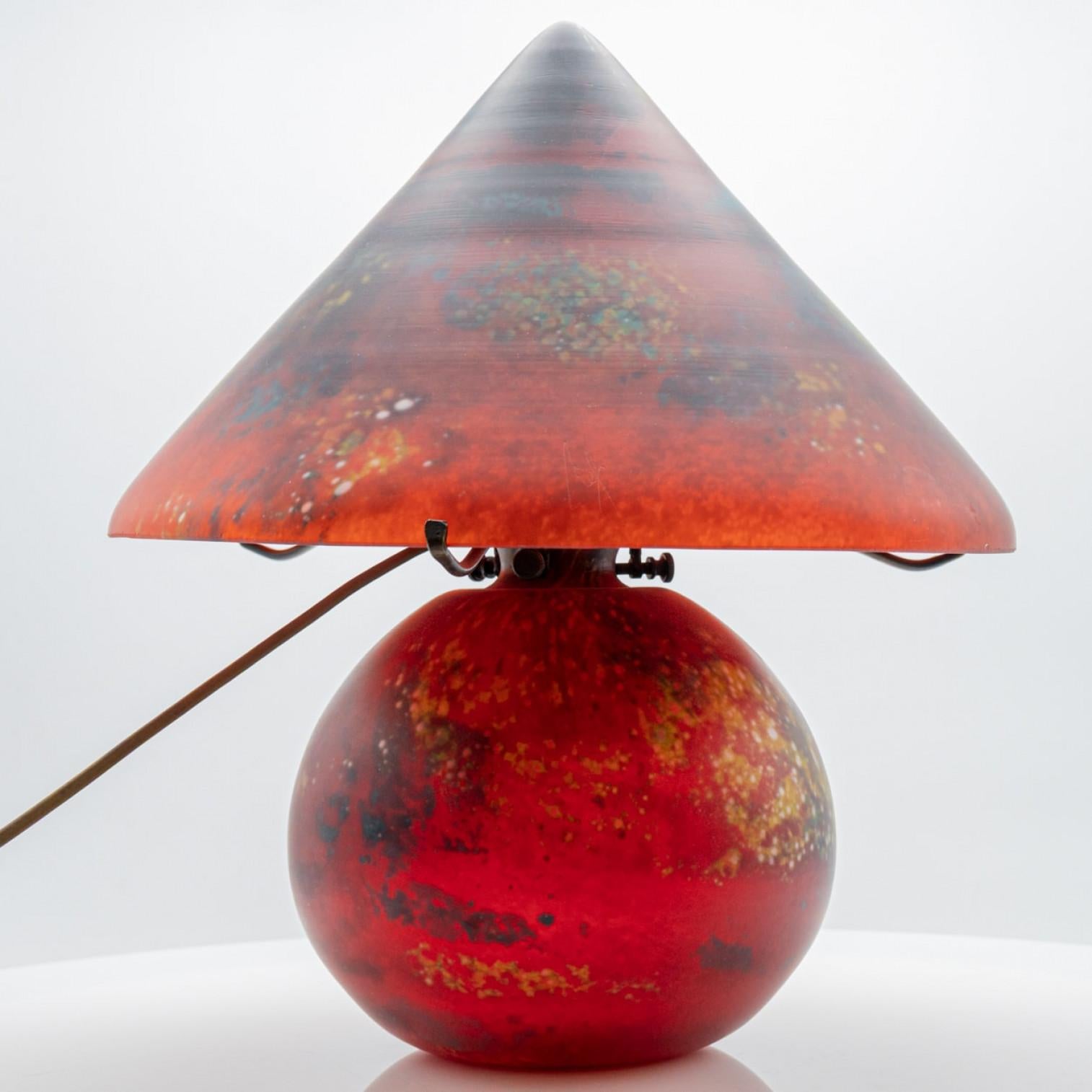 Lámpara de mesa en forma de seta de mediados de siglo Tief, Francia en venta 1