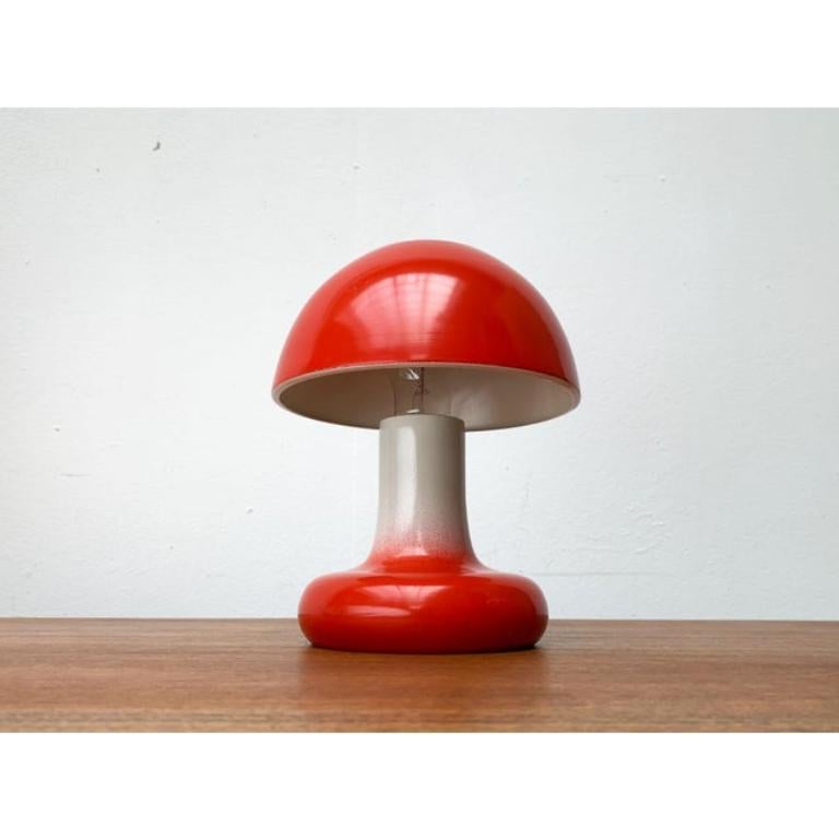Lámpara de mesa seta de mediados de siglo de Valinte Oy, Finlandia, años 60 en venta 3