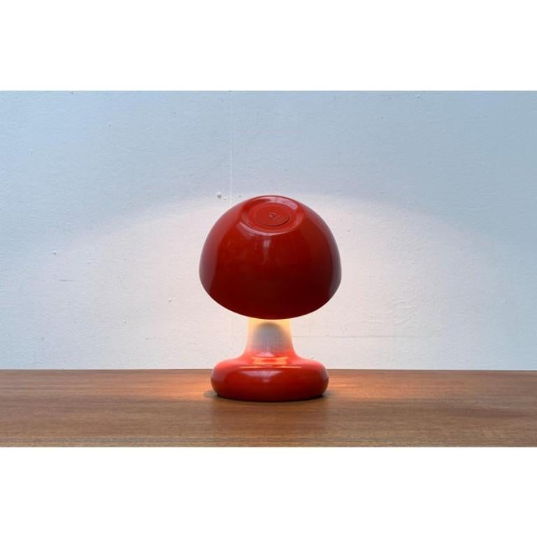 Lámpara de mesa seta de mediados de siglo de Valinte Oy, Finlandia, años 60 en venta 4