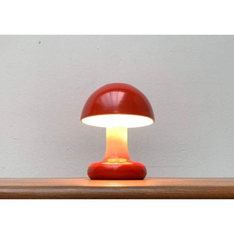 Lámpara de mesa seta de mediados de siglo de Valinte Oy, Finlandia, años 60 Moderno de mediados de siglo en venta