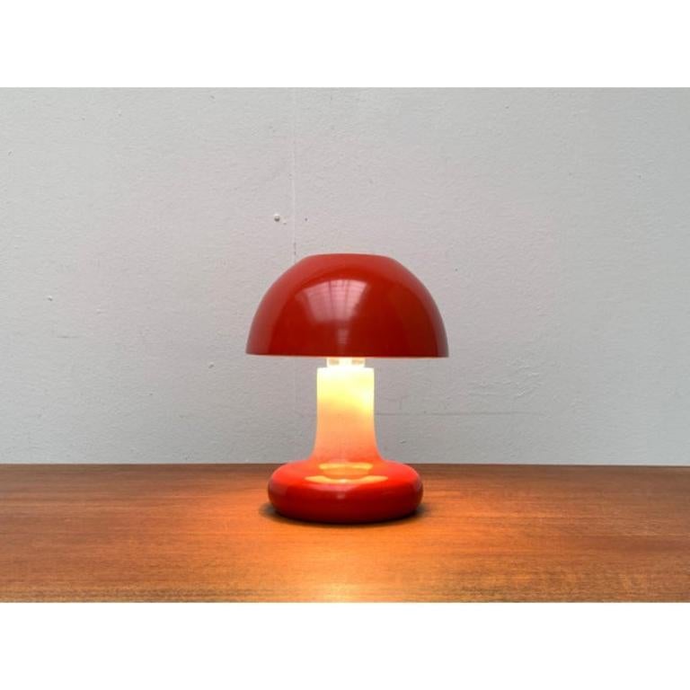 Lámpara de mesa seta de mediados de siglo de Valinte Oy, Finlandia, años 60 Finlandés en venta