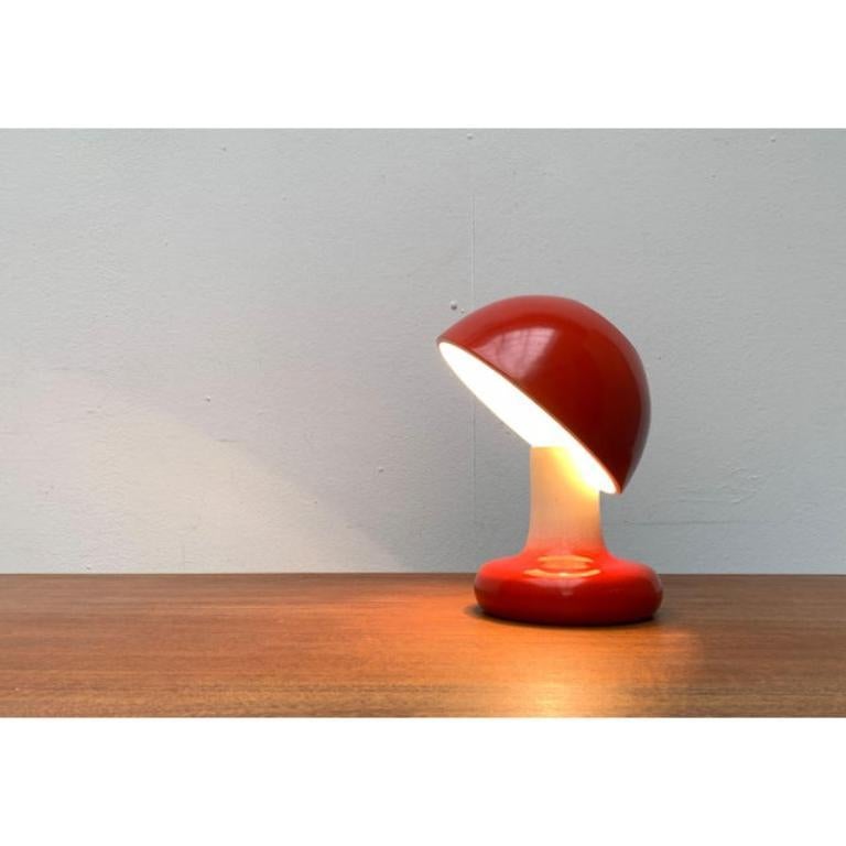 Lámpara de mesa seta de mediados de siglo de Valinte Oy, Finlandia, años 60 en venta 2