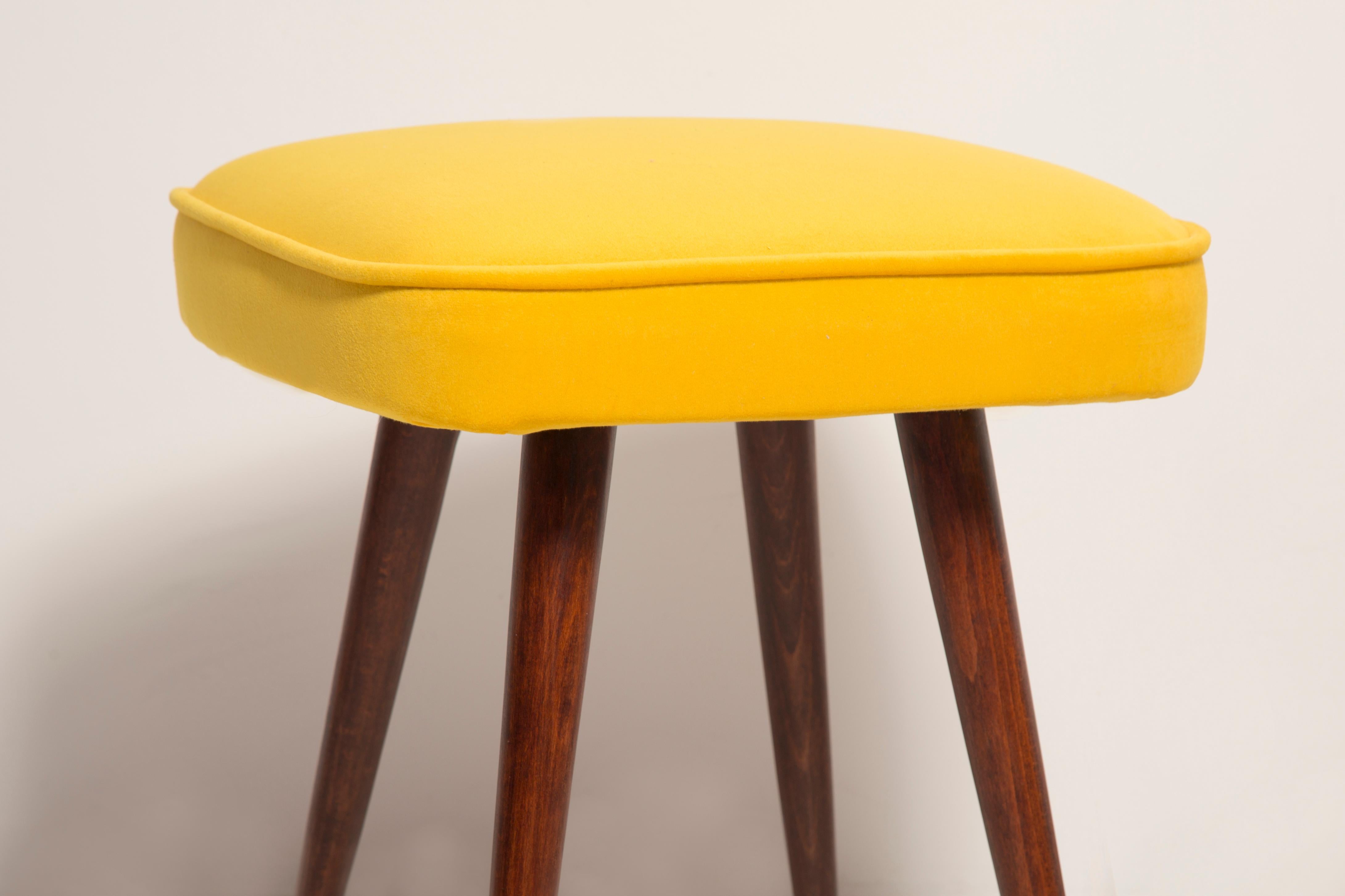 mustard yellow stool