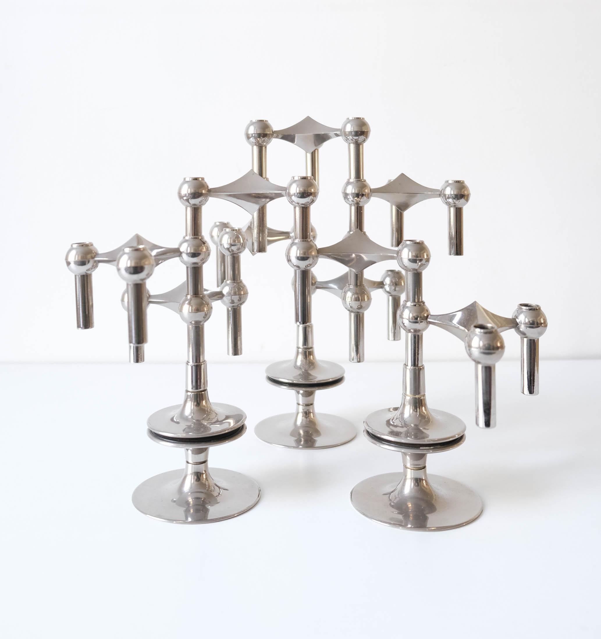 werner stoff candle holders