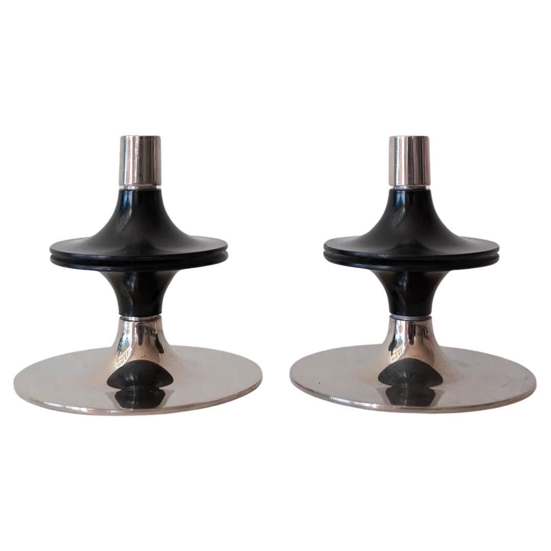 Mid-Century "Nagel" Modular Candleholders by Werner Stoff for Nagel AG, 1960s