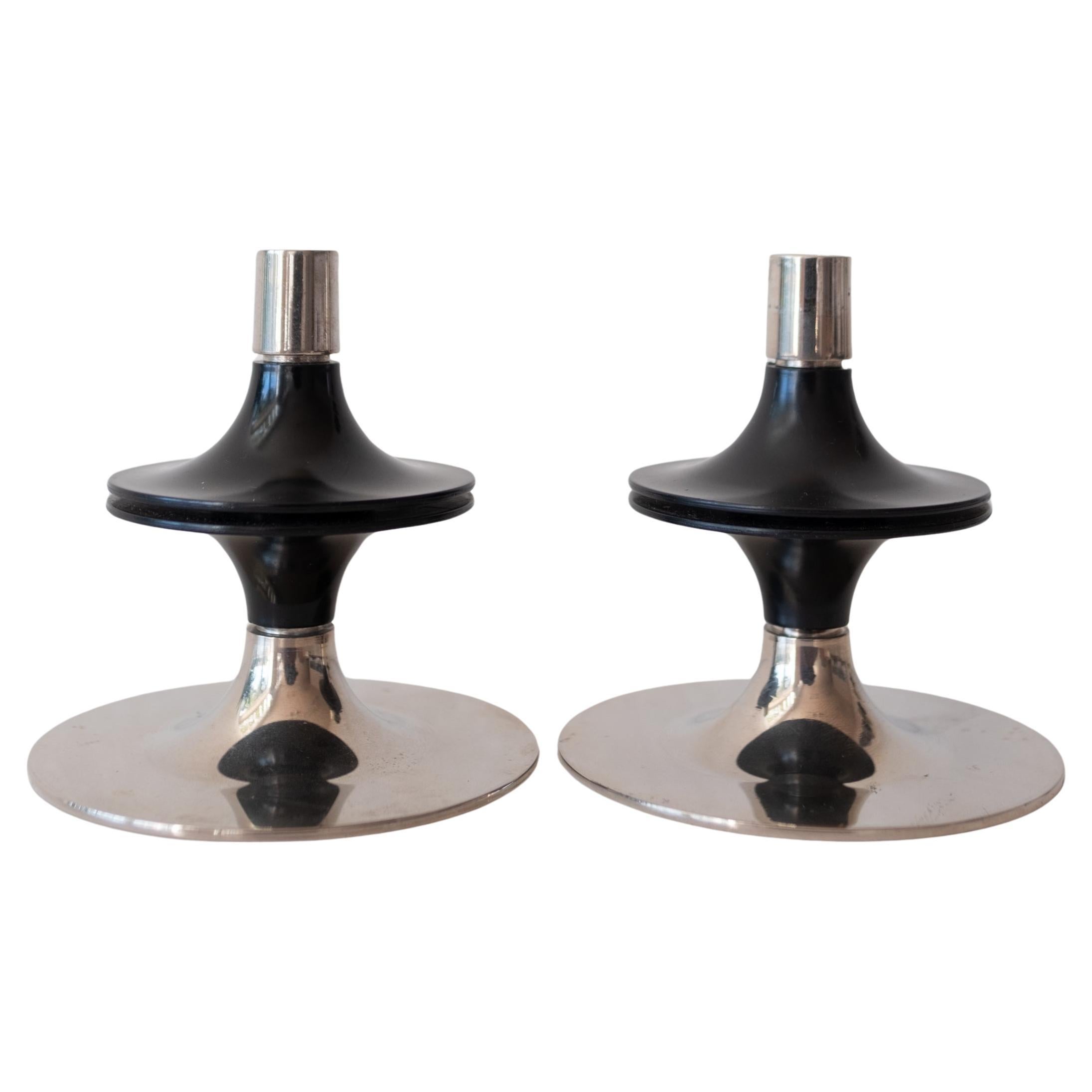 Mid-Century "Nagel" Modular Candleholders by Werner Stoff for Nagel AG, 1960s For Sale
