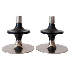 Vintage Mid-Century "Nagel" Modular Candleholders by Werner Stoff for Nagel AG, 1960s