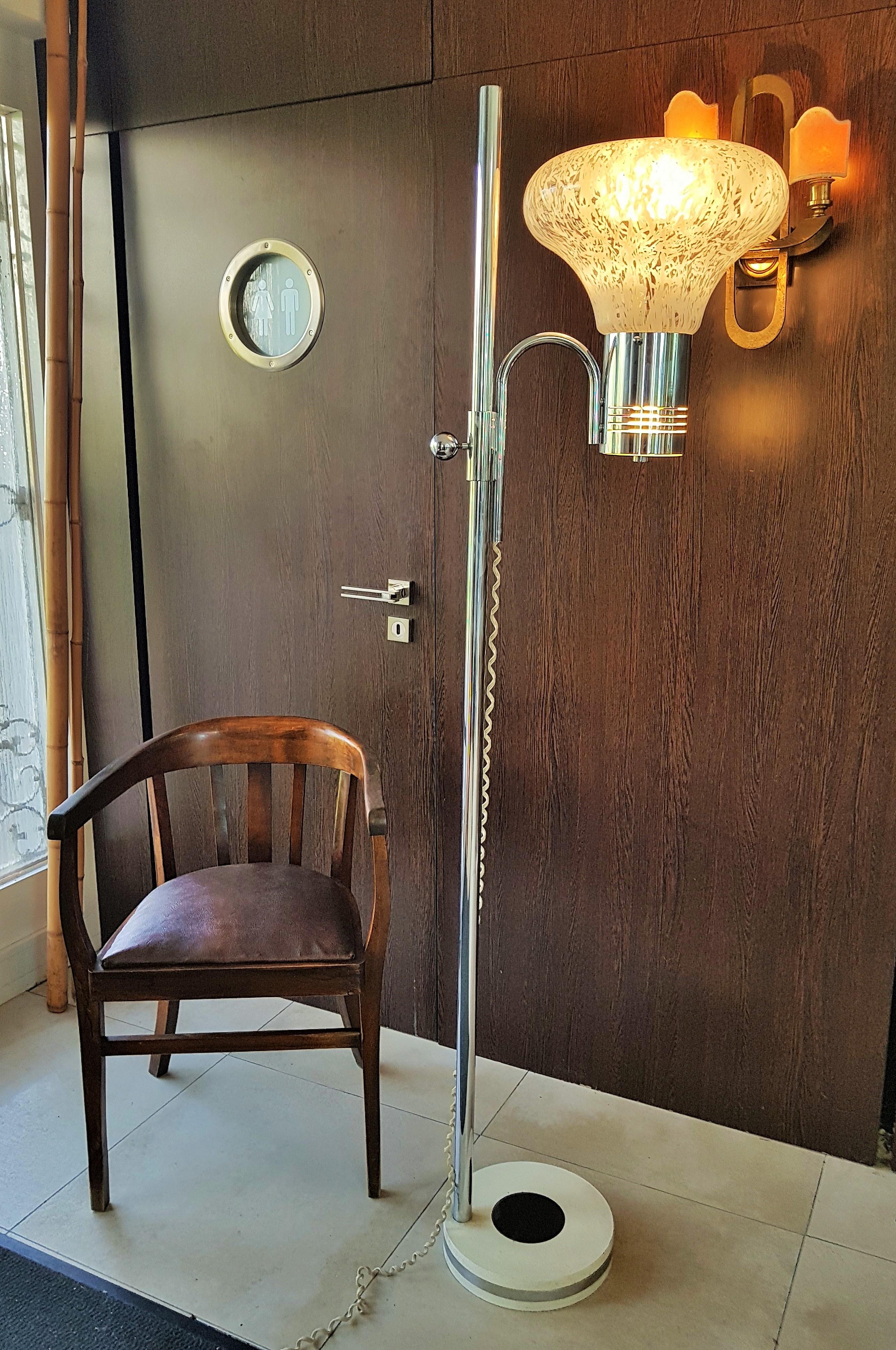 Mid-Century Modern Midcentury Nason for Mazzega Floor Lamp, Italy, 1960 For Sale