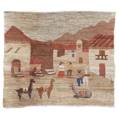 Mid Century Native Tapestry