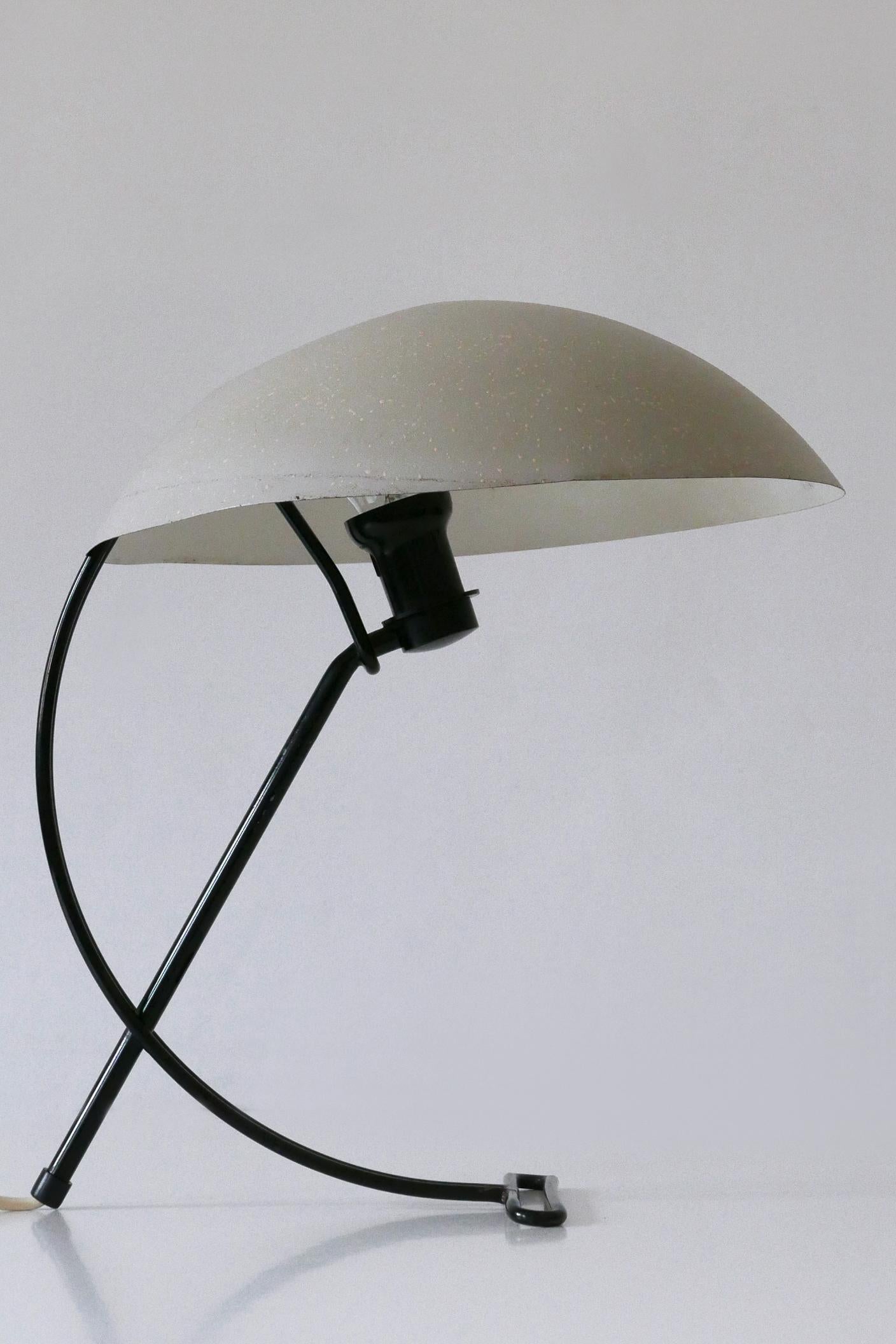 Lampe de table ou lampe de bureau NB100 du milieu du siècle par Louis Kalff pour Philips, années 1950 en vente 8