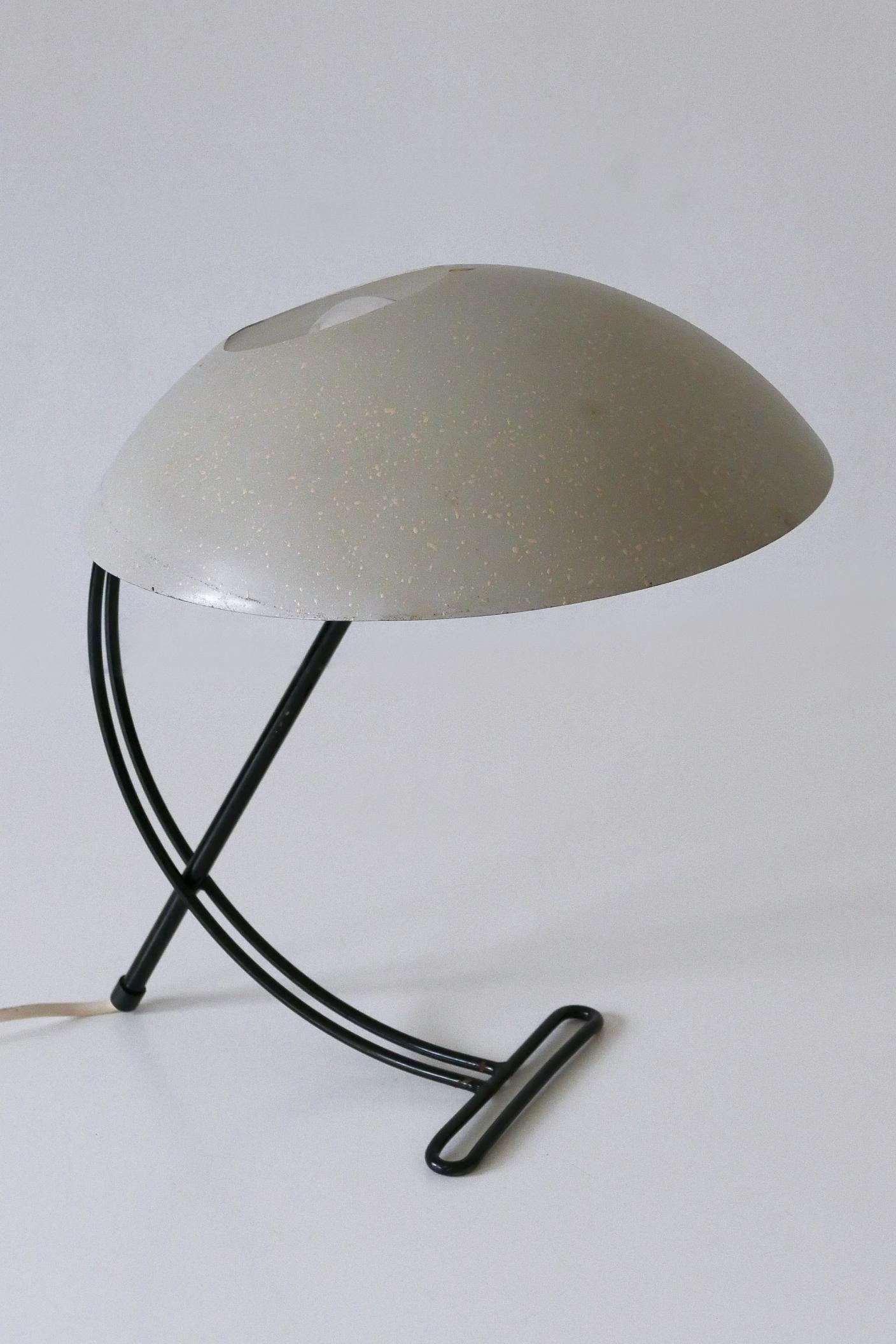 Lampe de table ou lampe de bureau NB100 du milieu du siècle par Louis Kalff pour Philips, années 1950 en vente 9