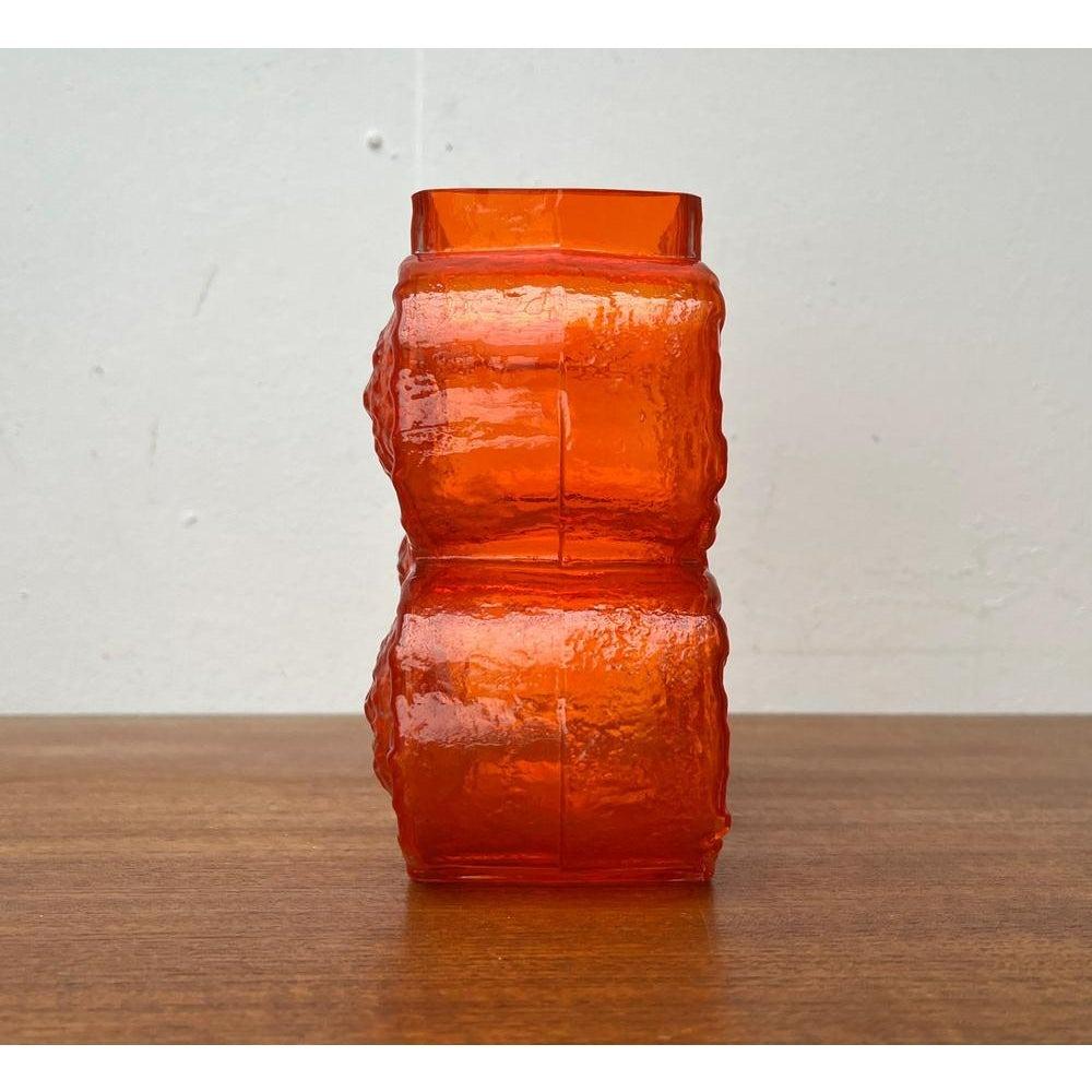 Vaso in vetro Nebulosa di metà secolo di Nanny Still per Riihimäki Lasi, anni '60 in vendita 4