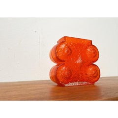 Jarrón de cristal Nebulosa de mediados de siglo de Nanny Still para Riihimäki Lasi, años 60