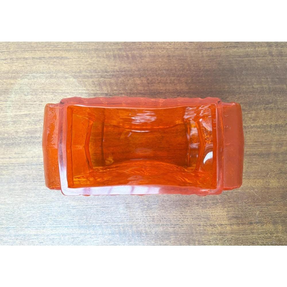 Vaso in vetro Nebulosa di metà secolo di Nanny Still per Riihimäki Lasi, anni '60 in vendita 1