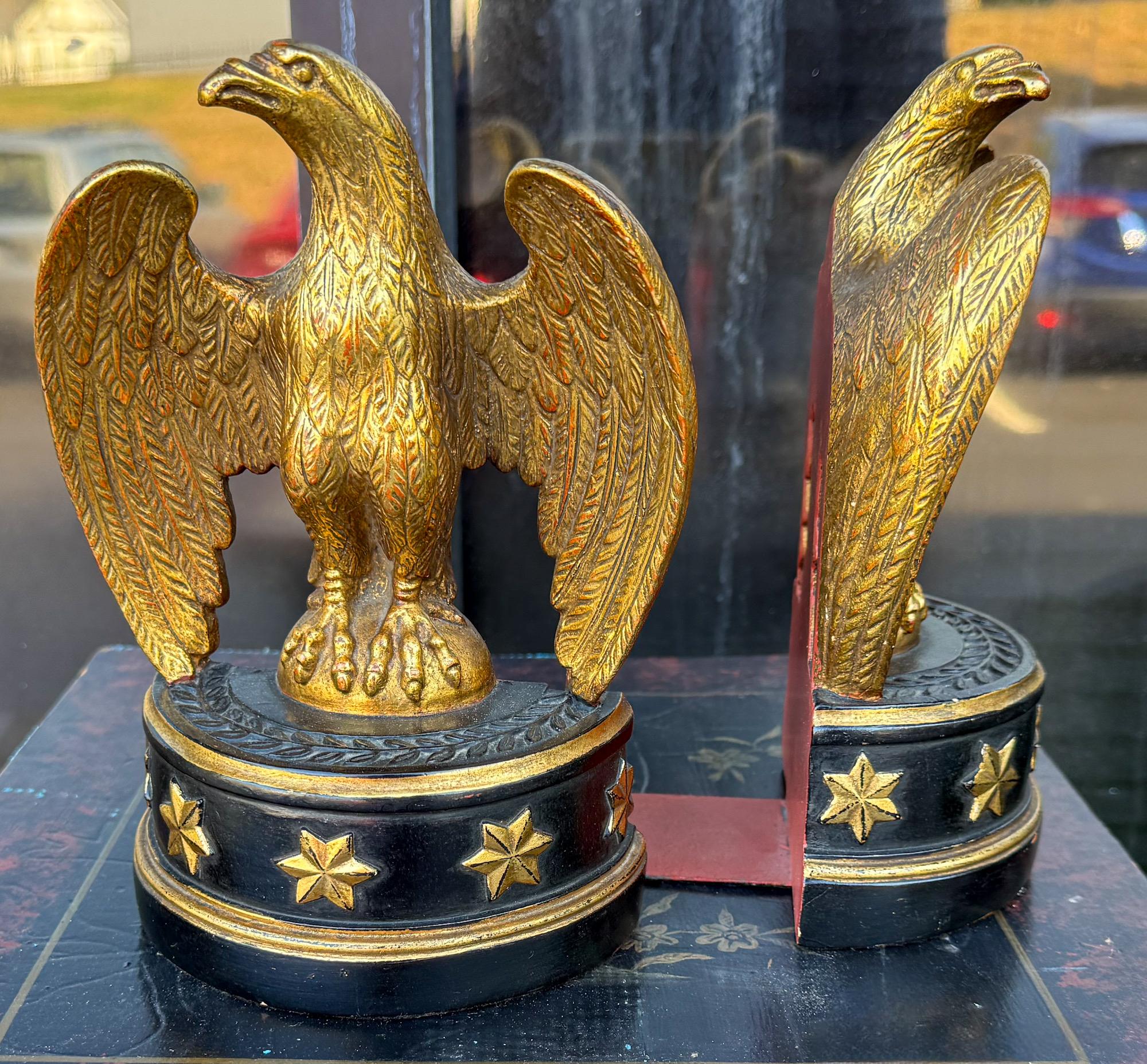 Neoclassico Fermalibri a forma di aquila di Borghese in stile neoclassico della metà del secolo scorso in vendita