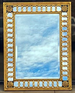Mid-Century Neo-Classical Style Italian Friedman Brothers Giltwood Mirror