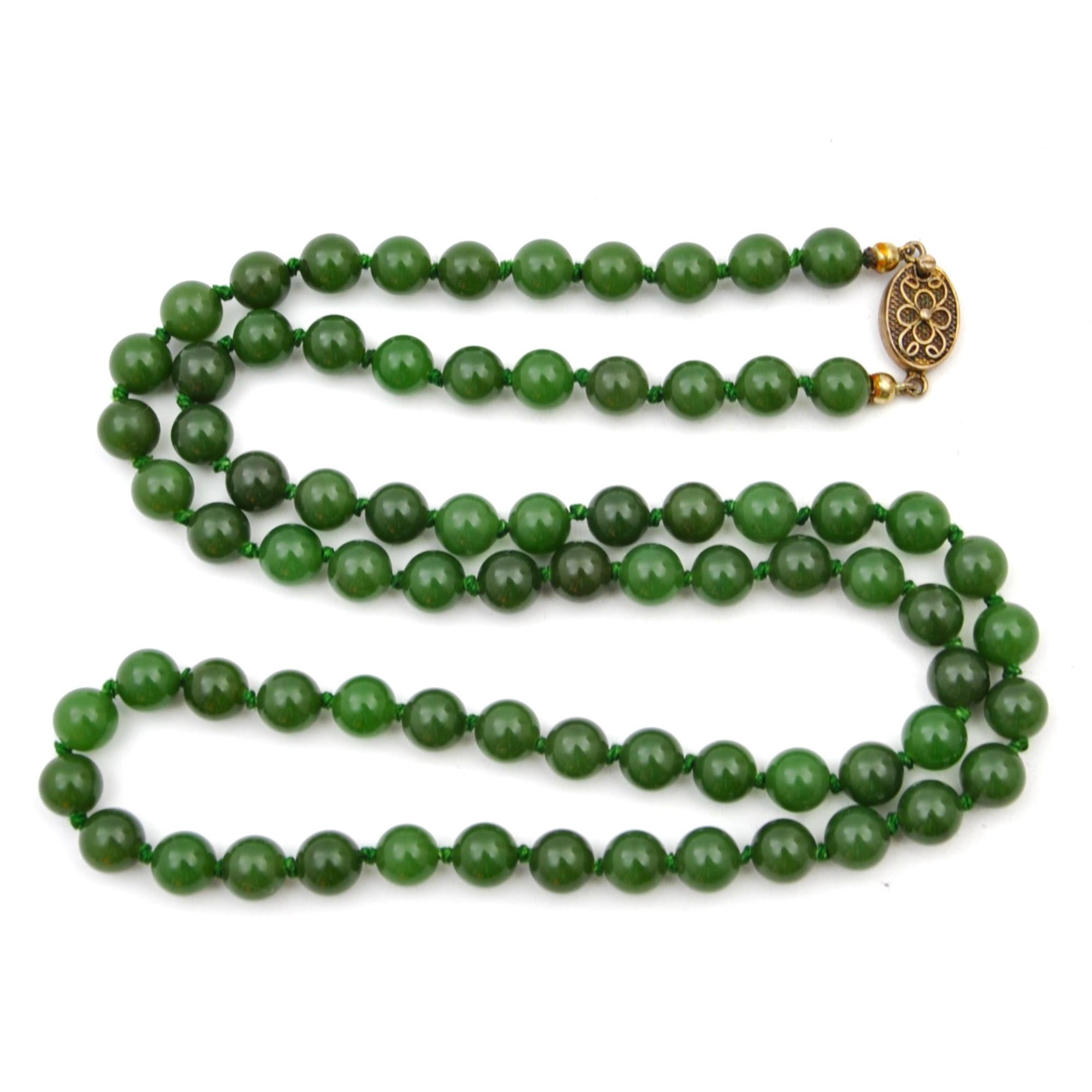 jade bead necklaces