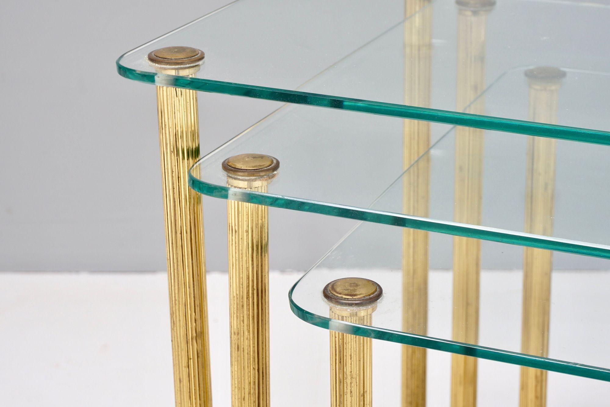 Mid-20th Century Mid Century Nest of Tables For Sale