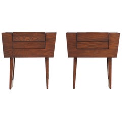 Midcentury Nightstands by Paul Laszlo for Brown Saltman