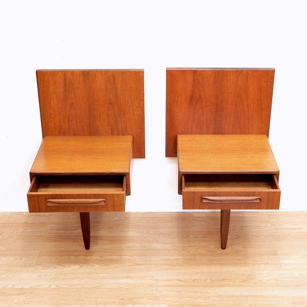 Mid-20th Century Mid Century Night Stands by VB Wilkins for G Plan For Sale