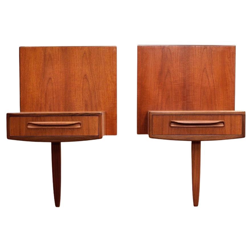 Mid Century Night Stands by VB Wilkins for G Plan For Sale