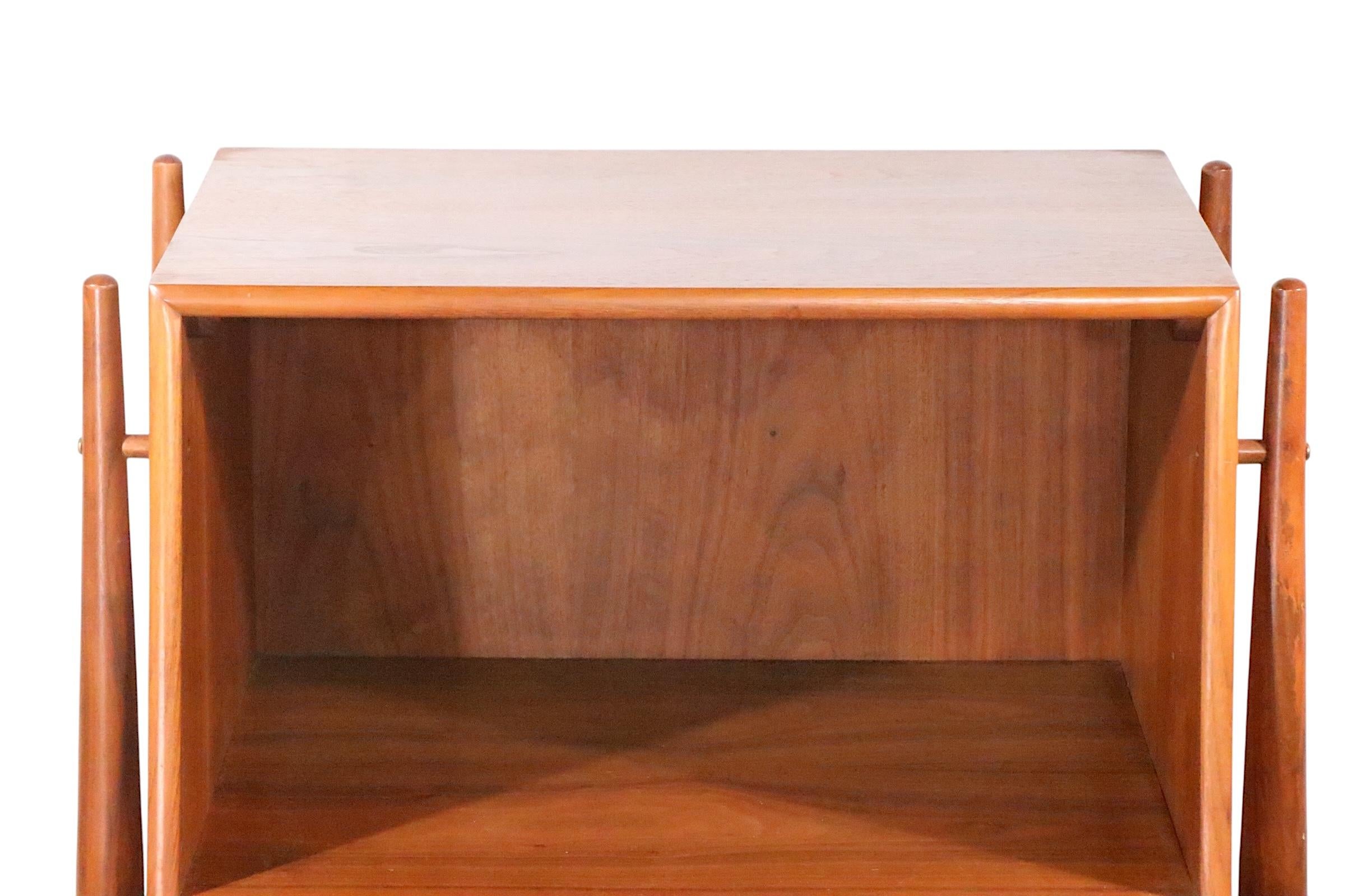 Mid Century Nightstand by Kipp Stewart for Drexel Declaration c 1950/60's For Sale 3