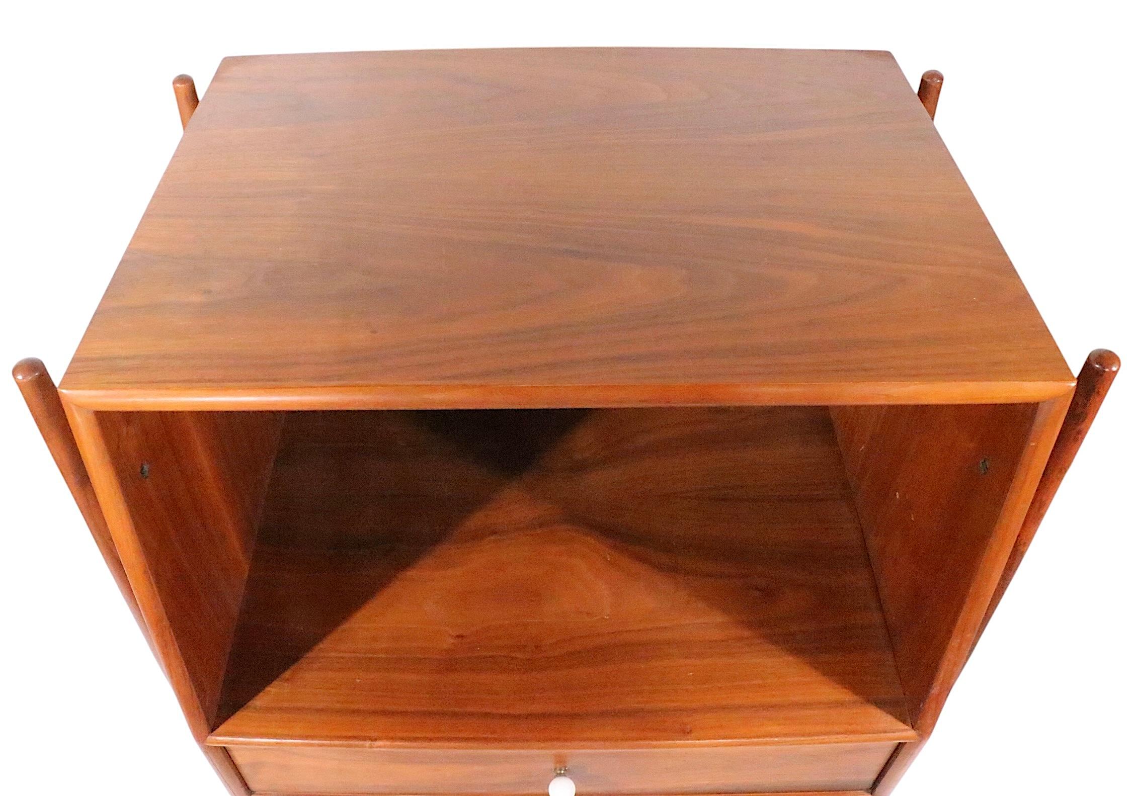 Mid Century Nightstand by Kipp Stewart for Drexel Declaration c 1950/60's For Sale 6