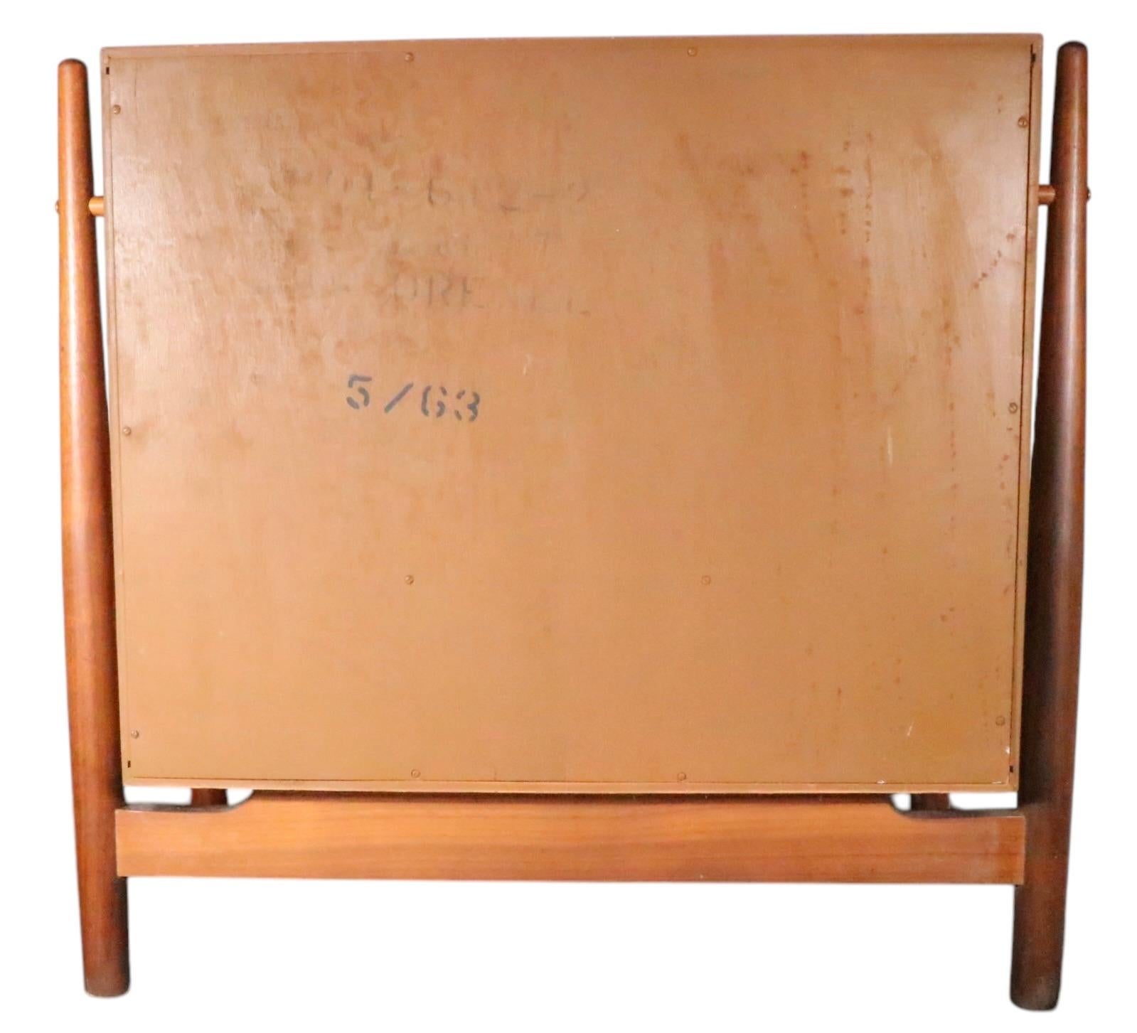 Mid Century Nightstand by Kipp Stewart for Drexel Declaration c 1950/60's For Sale 10