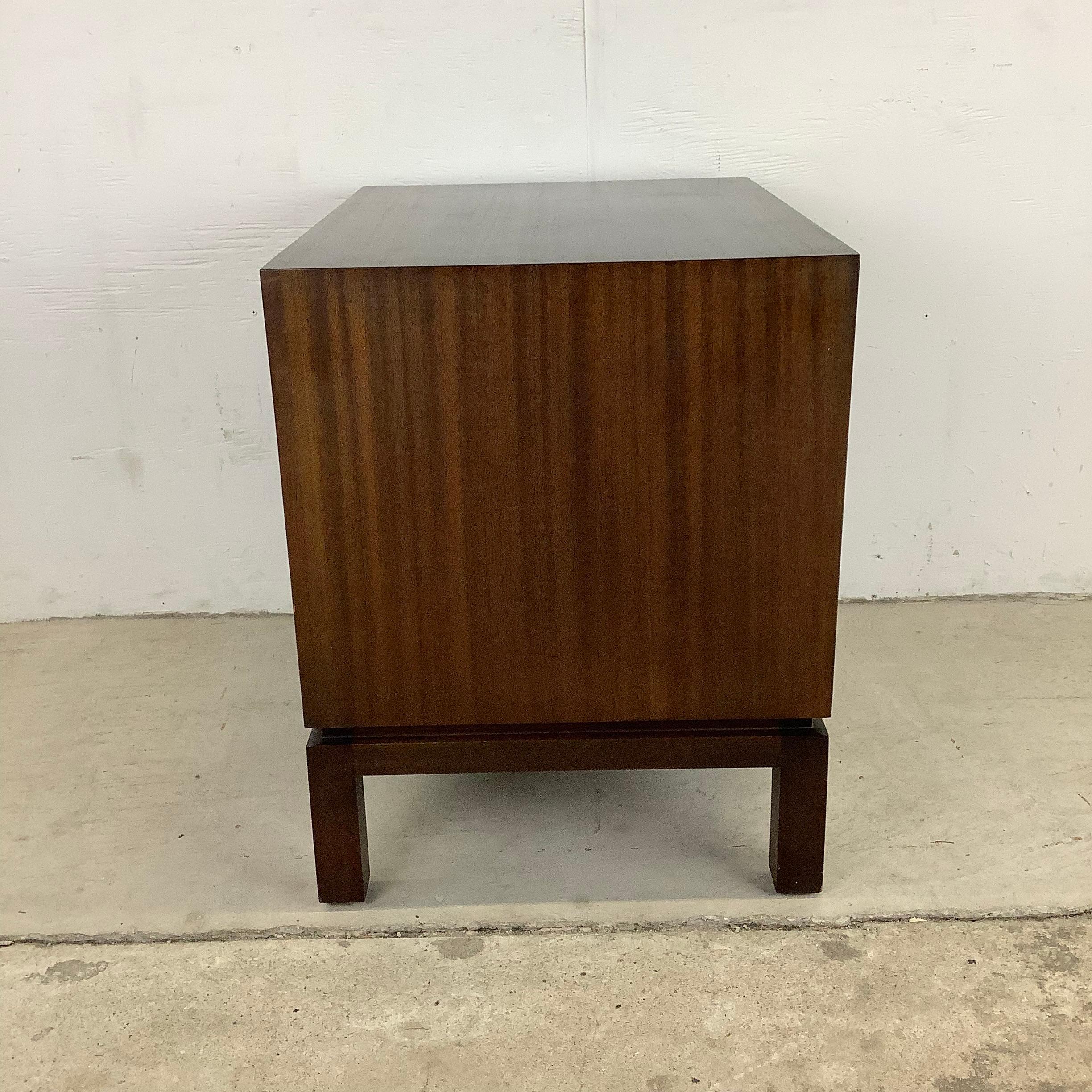 Mid-Century Nightstand & End Table by Harvey Probber, Signed For Sale 7