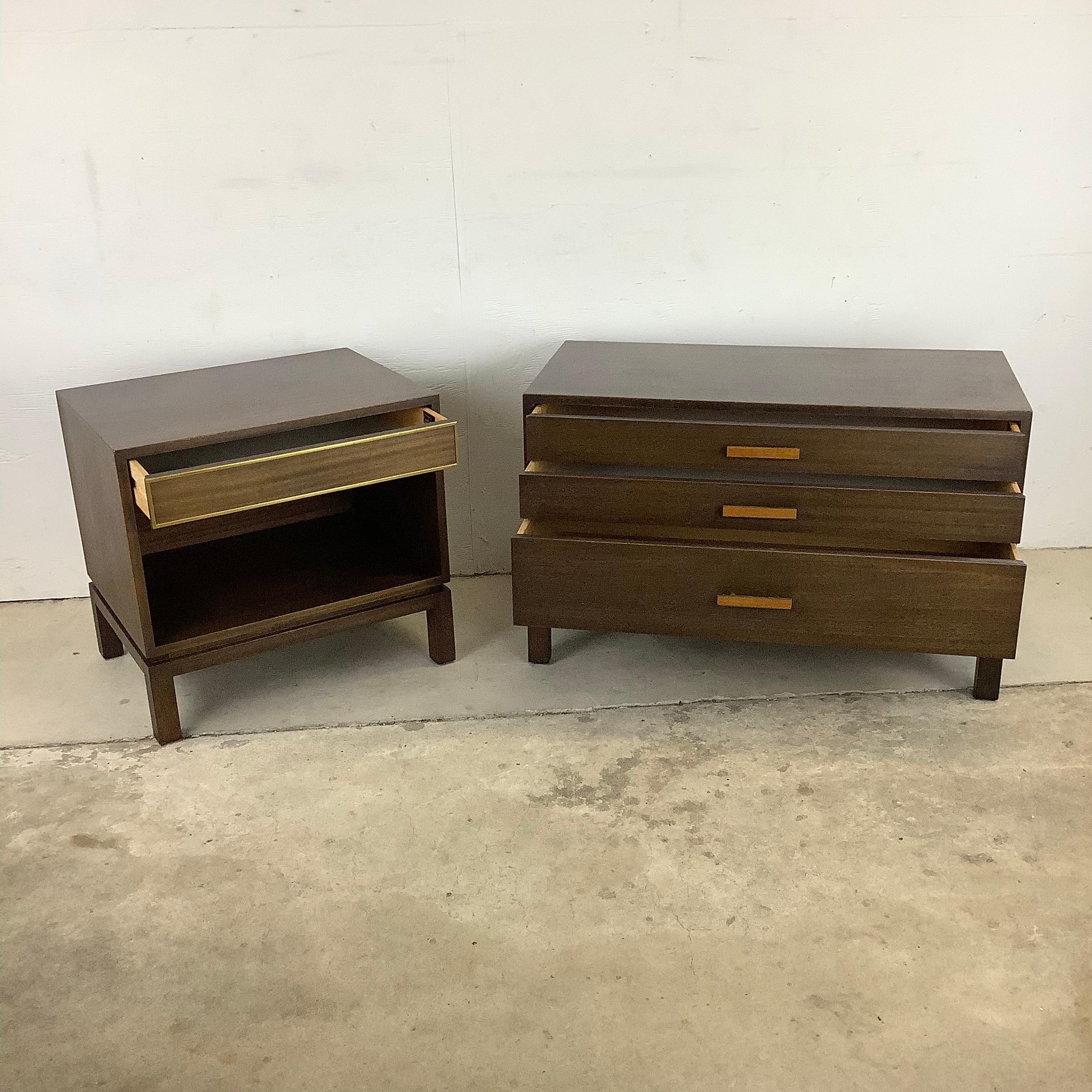 Wood Mid-Century Nightstand & End Table by Harvey Probber, Signed For Sale
