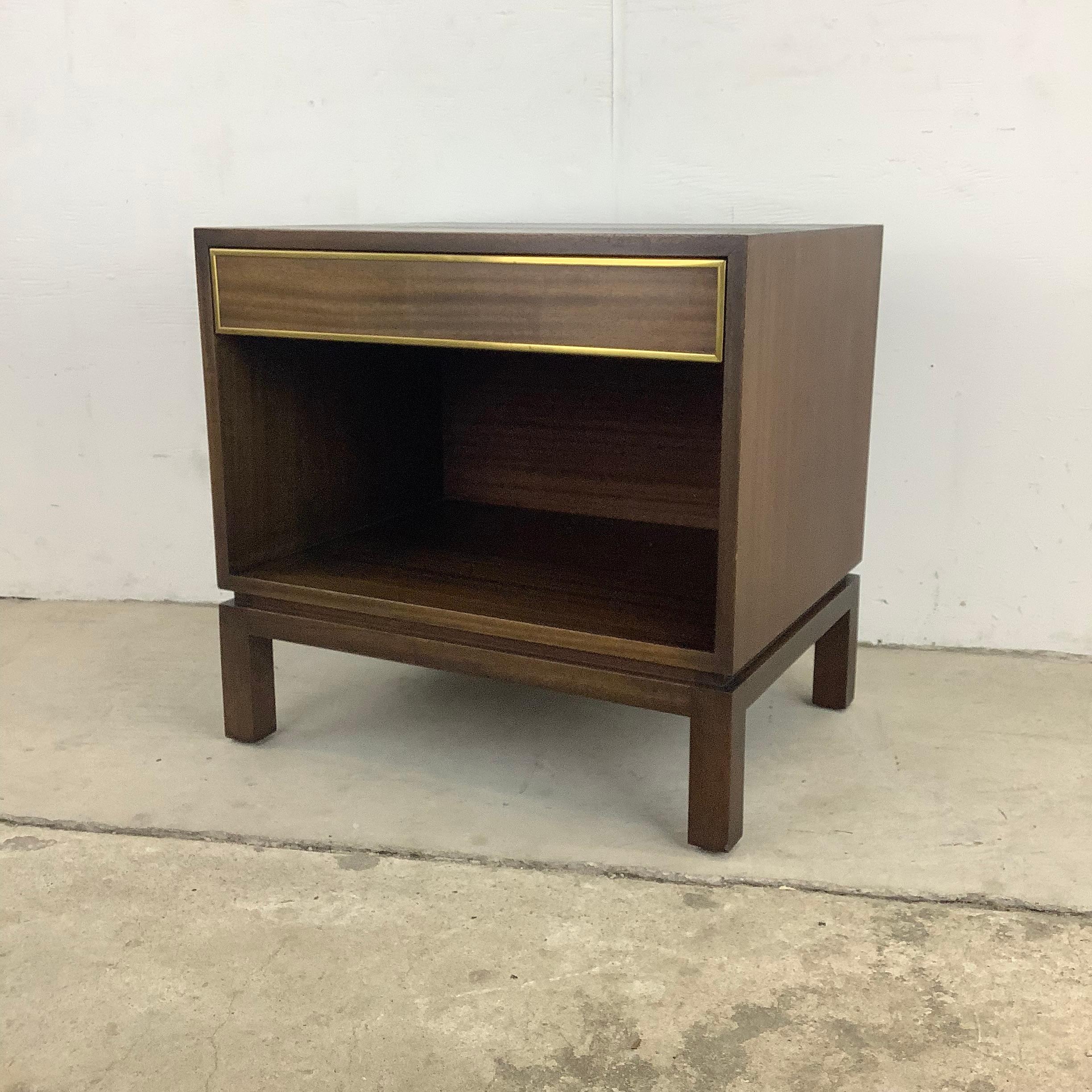 Mid-Century Nightstand & End Table by Harvey Probber, Signed For Sale 1