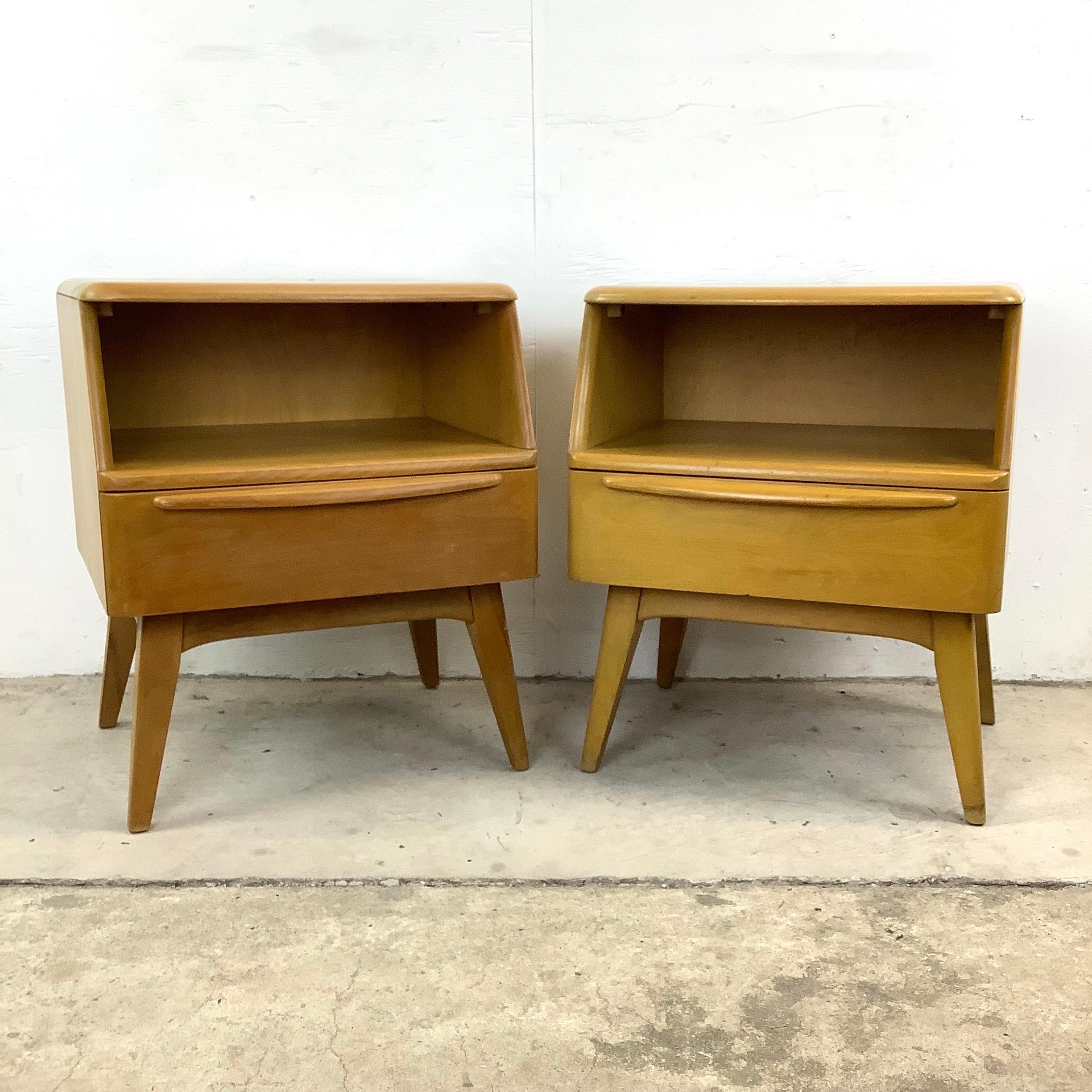 Mid-Century Modern Mid-Century Nightstands by Heywood-Wakefield- a Pair