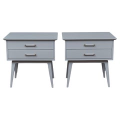 Vintage Mid-Century Nightstands by Renzo Rutili for Johnson Furniture