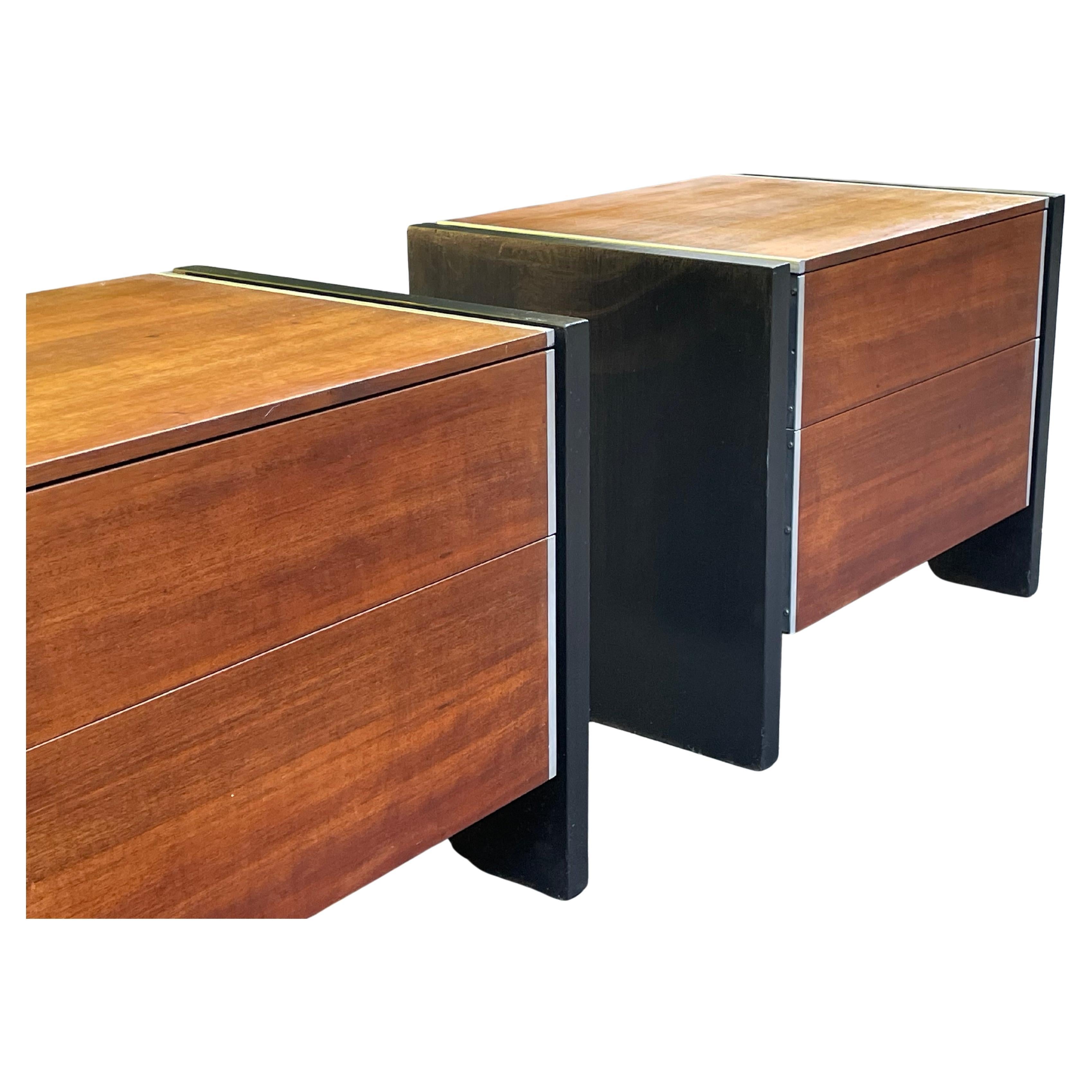 Mid-Century Nightstands by Robert Baron for Glenn of California In Good Condition In Los Angeles, CA