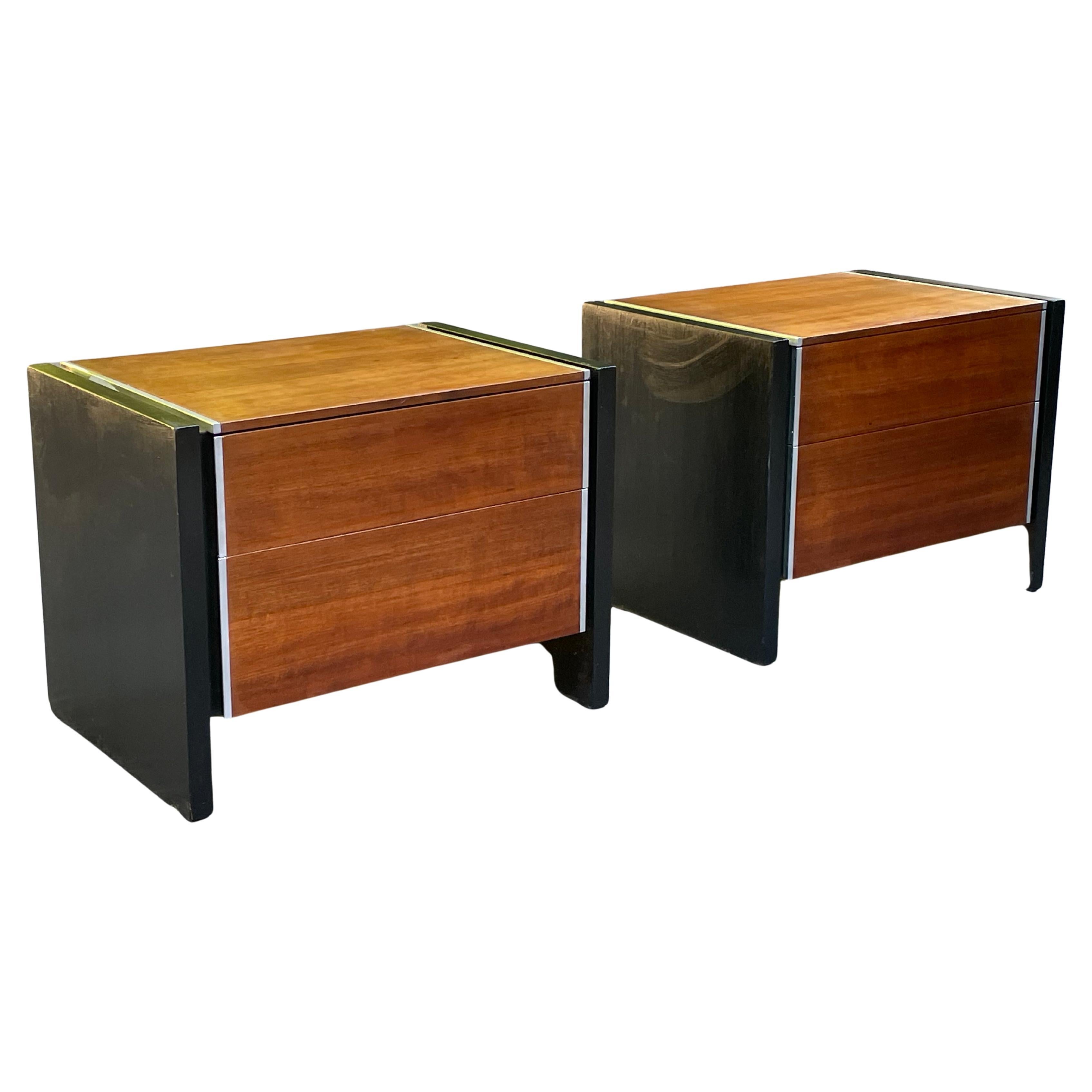 Mid-20th Century Mid-Century Nightstands by Robert Baron for Glenn of California