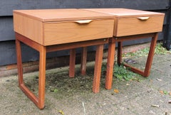 Midcentury Nightstands from Europa, Set of 2