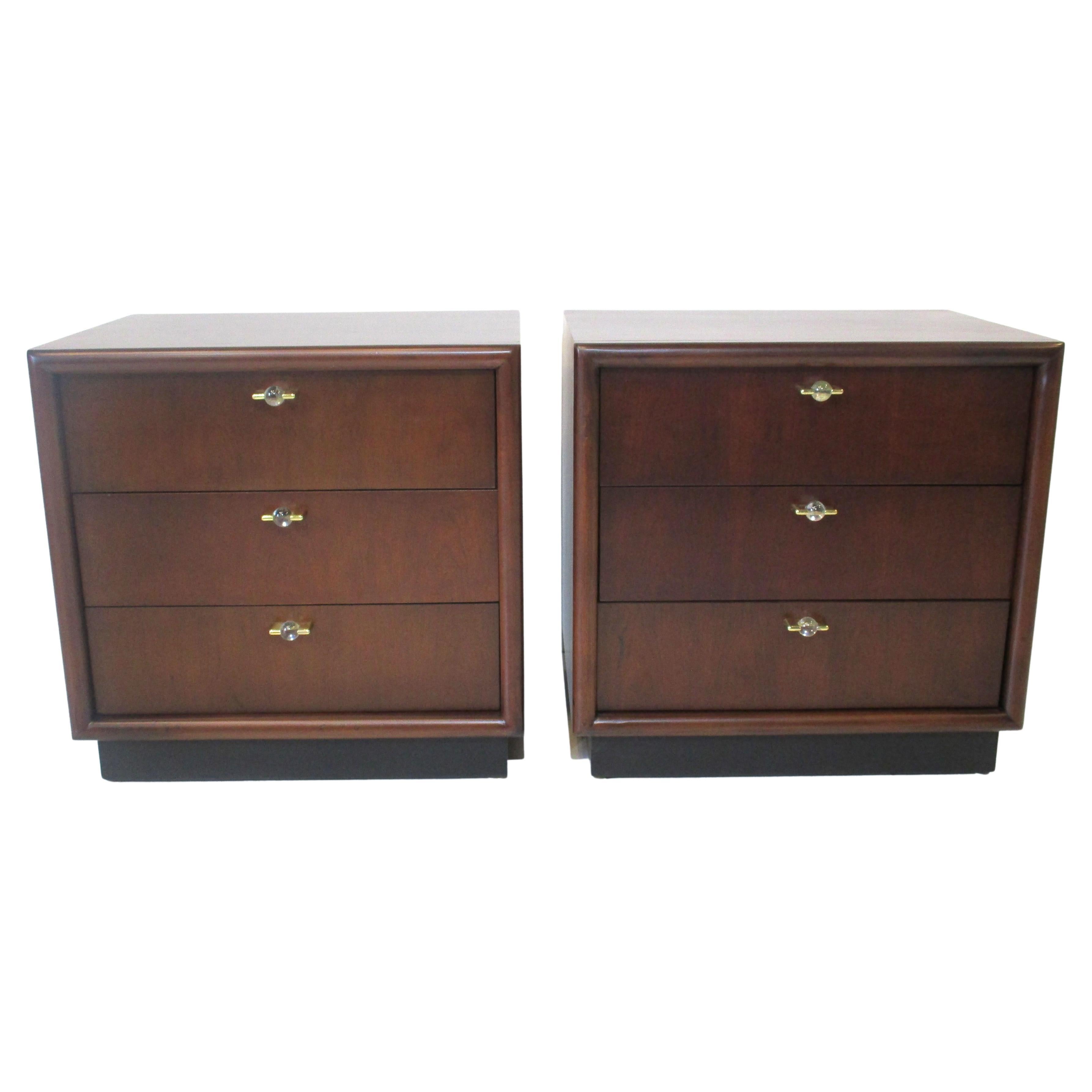Mid-Century Nightstands in the Style of Dunbar by Romweber