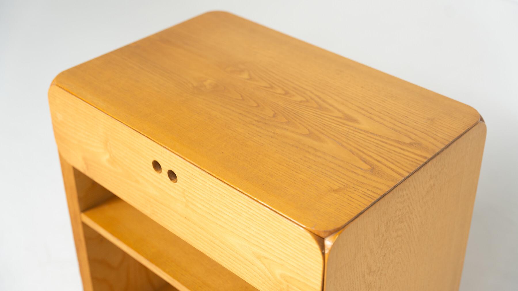 20th Century Mid-Century Nightstands/ Sidetables by Derk Jan de Vries for Domus, 1960s For Sale