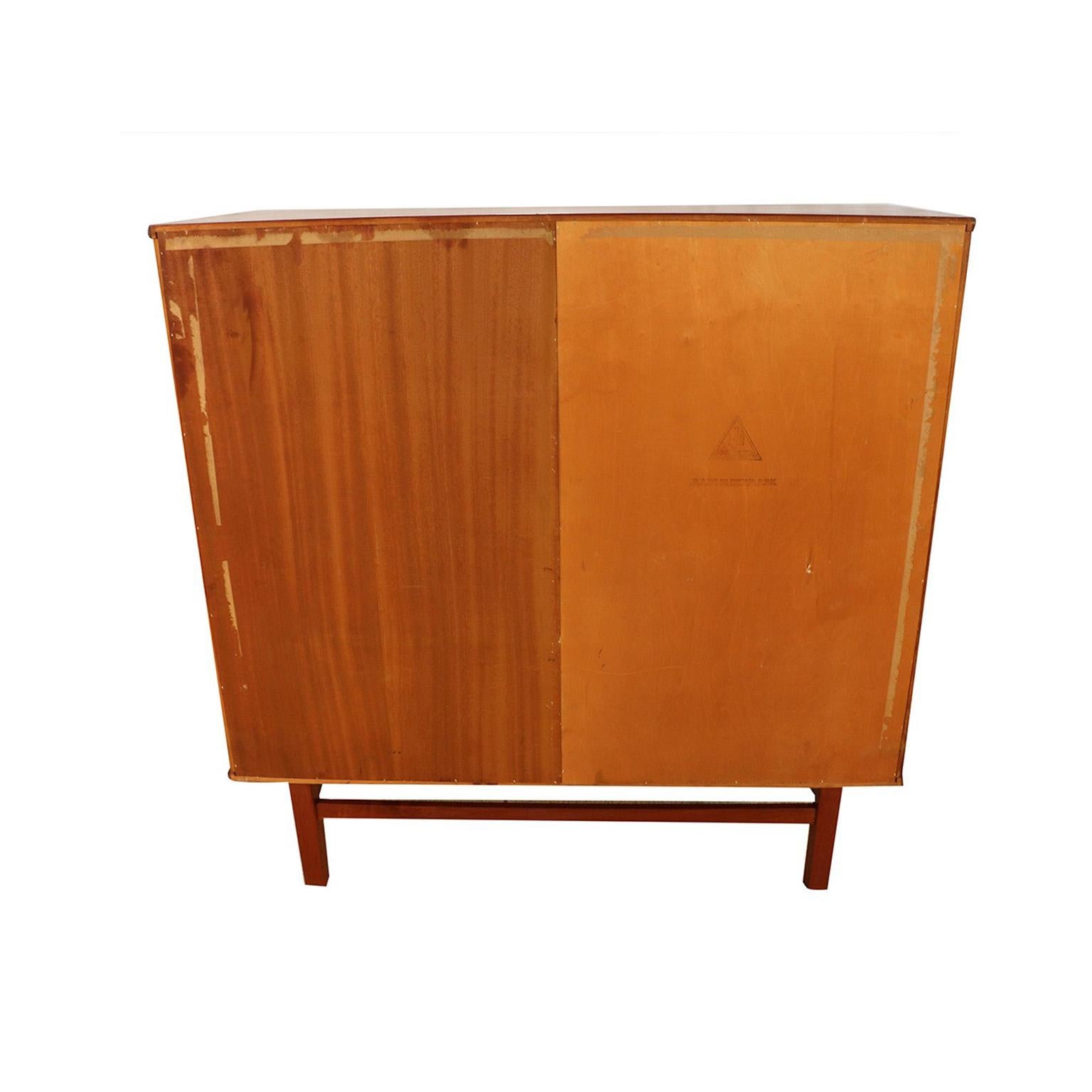 Midcentury Nils Jonsson Teak Tall Dresser Danish Modern 2