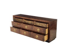 Neun-Schubladen-Kommode aus der Mitte des Jahrhunderts von Bernhard Rohne für Mastercraft